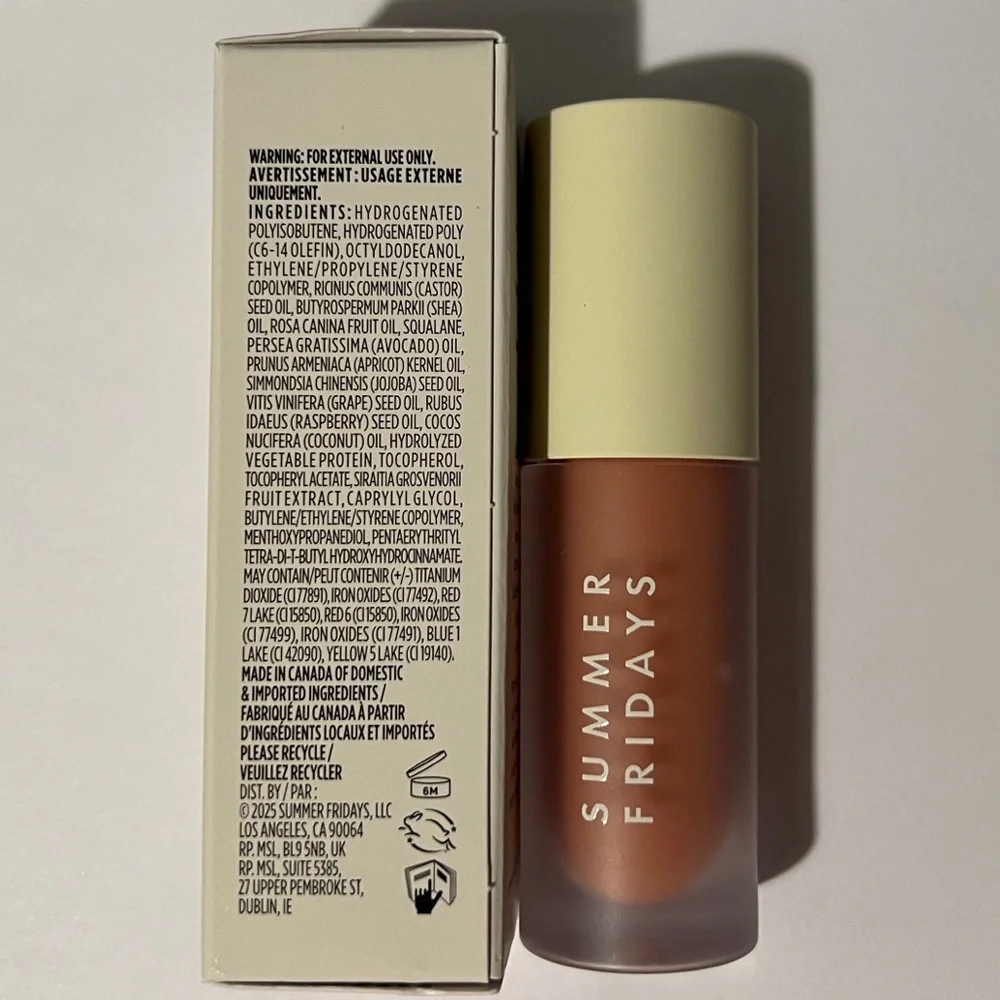 Summer Fridays Dream Lip Oil in Bare Sand